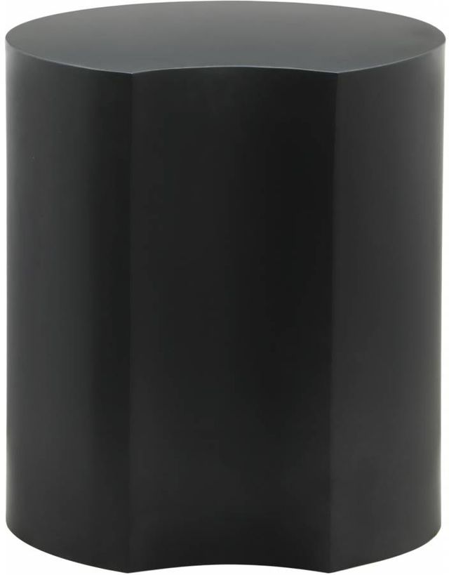 Meridian Furniture Dimple Matte Black 18" End Table-0