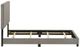 Coaster® Dorian Taupe Twin Upholstered Panel Bed -4