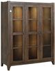 Legacy Classic Lake House Dried Tobacco/Pinecone Display Cabinet-0