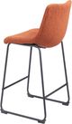 Zuo Modern Smart Burnt Orange Counter Chair-4