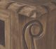 Horizon Home® Lasso Cowhide Brown Nightstand-2