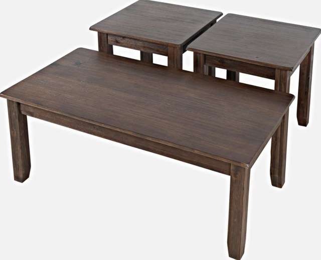 Jofran Inc. Eros 3-Piece Chestnut Occasional Table Set-2
