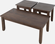 Jofran Inc. Eros 3-Piece Chestnut Occasional Table Set-2