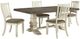 Signature Design by Ashley® Bolanburg Weathered Gray Extension Dining Table with Antique White Trestle Legs-2