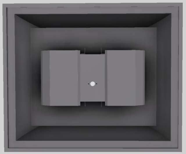 Vent-A-Hood® Designer Series 36" Gunsmoke Island Range Hood-2
