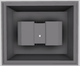Vent-A-Hood® Designer Series 36" Gunsmoke Island Range Hood-2