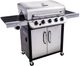 Char-Broil® Performance Series™ 5-Burner Black with Stainless Steel Freestanding Natural Gas Grill-1