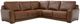 Liberty Furniture Blake 5-Piece Venetian Honey Leather Power Reclining Sectional Sofa-0