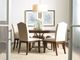 Kincaid Furniture The Nook Hewned Maple 54" Round Dining Table with Black Metal Base-1