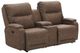 Best® Home Furnishings Customizable Maverly Leather Power Rocker Loveseat with Console-0