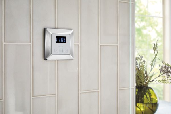 Delta Universal Showering Components SimpleSteam™ Lumicoat® Chrome 12kW Kit-2