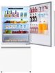FORNO® Milano Espresso 31 in. 17.2 Cu. Ft. White Counter Depth Bottom Freezer Refrigerator-3
