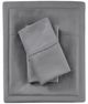 Olliix by Madison Park 500TC Egyptian Cotton Charcoal California King Anti-Microbial Sheet Set-0