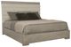 Bernhardt Linea Cerused Greige/Gray Upholstered King Panel Bed-0