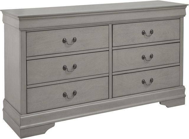 Signature Design by Ashley® Kordasky 3-Piece Gray King Sleigh Bed Set-2