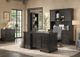 Martin Furniture Kingston Dark Chocolate Double Pedestal Desk-1
