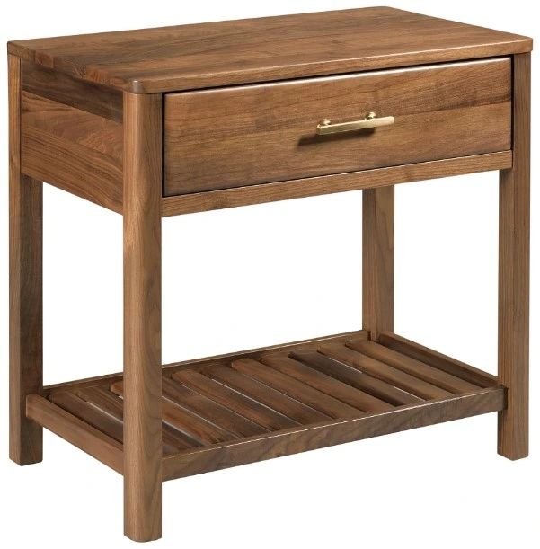 Kincaid® Monogram Walnut Highland Open Nightstand-0