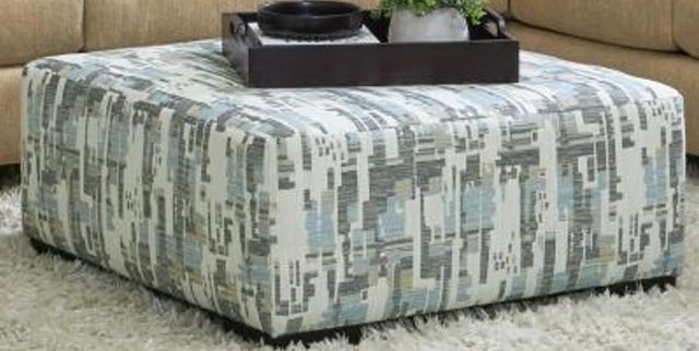 Albany Industries Cake Pop Cashew Cocktail Ottoman-0