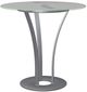 Amisco Customizable Dalia Italian Porcelain Counter Pub Table with Metal Turnip Base-0