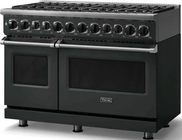Viking® 7 Series 48'' Antique Bronze Pro Style Dual Fuel Sealed Burner Range-3