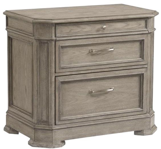Riverside Furniture Wimberley Pavestone Lateral File Cabinet-0
