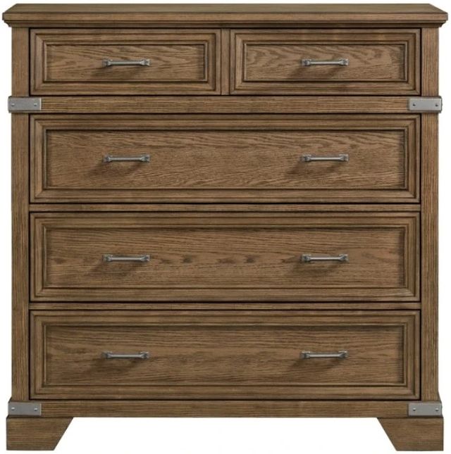 Intercon Forge Weathered Chestnut Media Chest-1