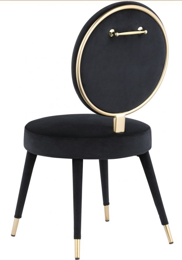 Meridian Furniture Brandy Black Dining Chair-2