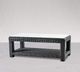 Enclover Trillium Black/Clear Coffee Table-1