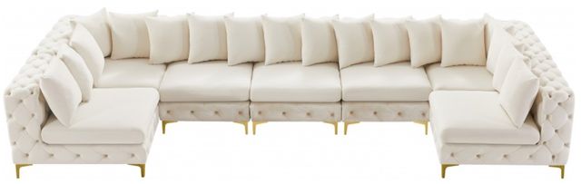 Meridian Furniture Tremblay 7-Piece Cream Modular Sectional-2