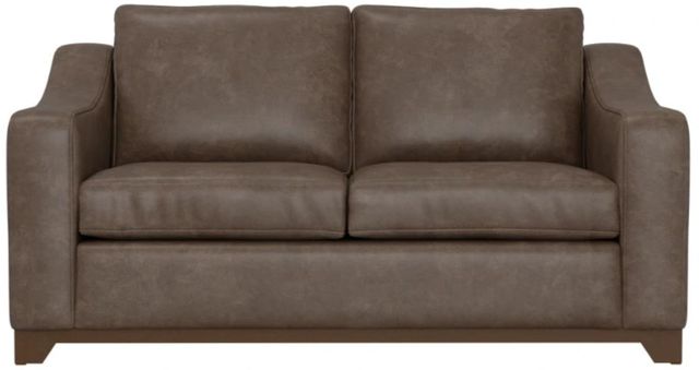 International Furniture Direct Natural Parota Brown 68" Loveseat-2