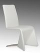 VIG Furniture Nisse 2-Piece White Leatherette Dining Chairs Set-0