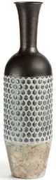 Giftcraft Beige/Black/Off-White Medium Vase-0