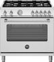 Bertazzoni Master Series 36" Stainless Steel Pro Style Dual Fuel Range-0