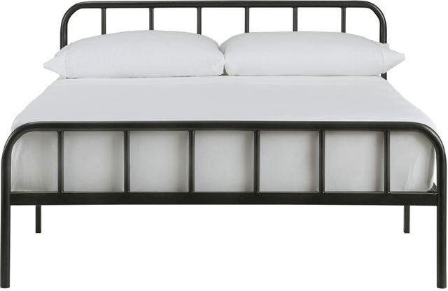 Signature Design by Ashley® Trentlore Black Full Platform Bed-2