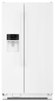Amana® 24 Cu. Ft. Side-by-Side Refrigerator-White-0