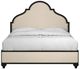 A.R.T. Furniture® Atrium Beige/Black King Upholstered Panel Bed-2