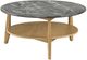 Coaster® Bradley 3-Piece Gray/Natural Coffee Table Set-4