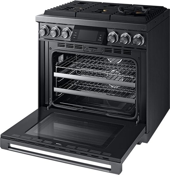 Dacor® Contemporary 36" Graphite Stainless Steel Pro Style Natural Gas Range-4