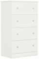 Perdue Woodworks 17,000 Essential White 26" 4-Drawer Chest-0