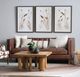 Crestview Collection Whispful Thinking 3-Piece White Wall Art Set-1