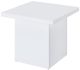 Coaster® Devar White High Gloss Side Table-2