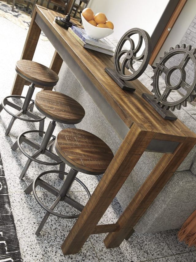 Signature Design by Ashley® Torjin Brown/Gray Counter Stool-4