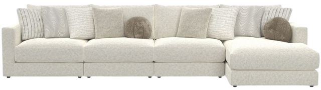 Jackson Furniture Ritzy 4-Piece Bone Sectional-3