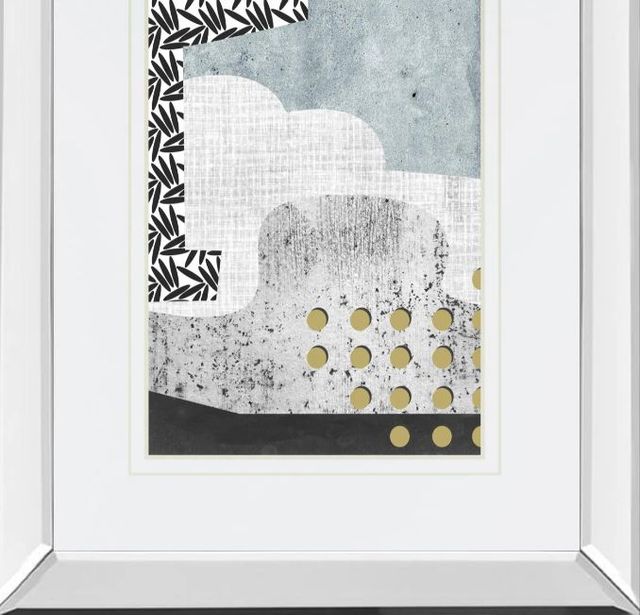 Classy Art Winter Mood I by Melissa Wang Mirror Framed Wall Art-1