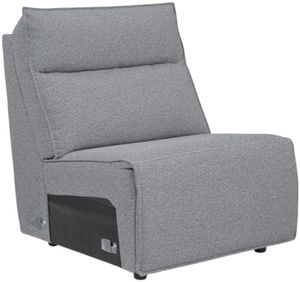 Signature Design by Ashley® Modmax Pepper/Salt Armless Chair