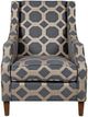 Jofran Inc. Sanders Gray Accent Chair-3