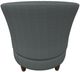 Best® Home Furnishings Customizable Palmona Swivel Barrel Chair with Dark Walnut Legs-4
