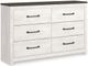 Signature Design by Ashley® Gerridan 3-Piece Gray/White Queen Panel Bed Set-2
