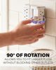 Sanus® White On-Wall Surge Protector-1