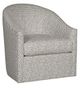 Vanguard® Furniture Vanguard McKinley Omega Grey White Swivel Chair-0